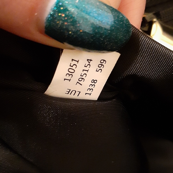 SOLD - Furla Calypso Nylon Shoulder Bag in Onyx - Picture 11 of 16